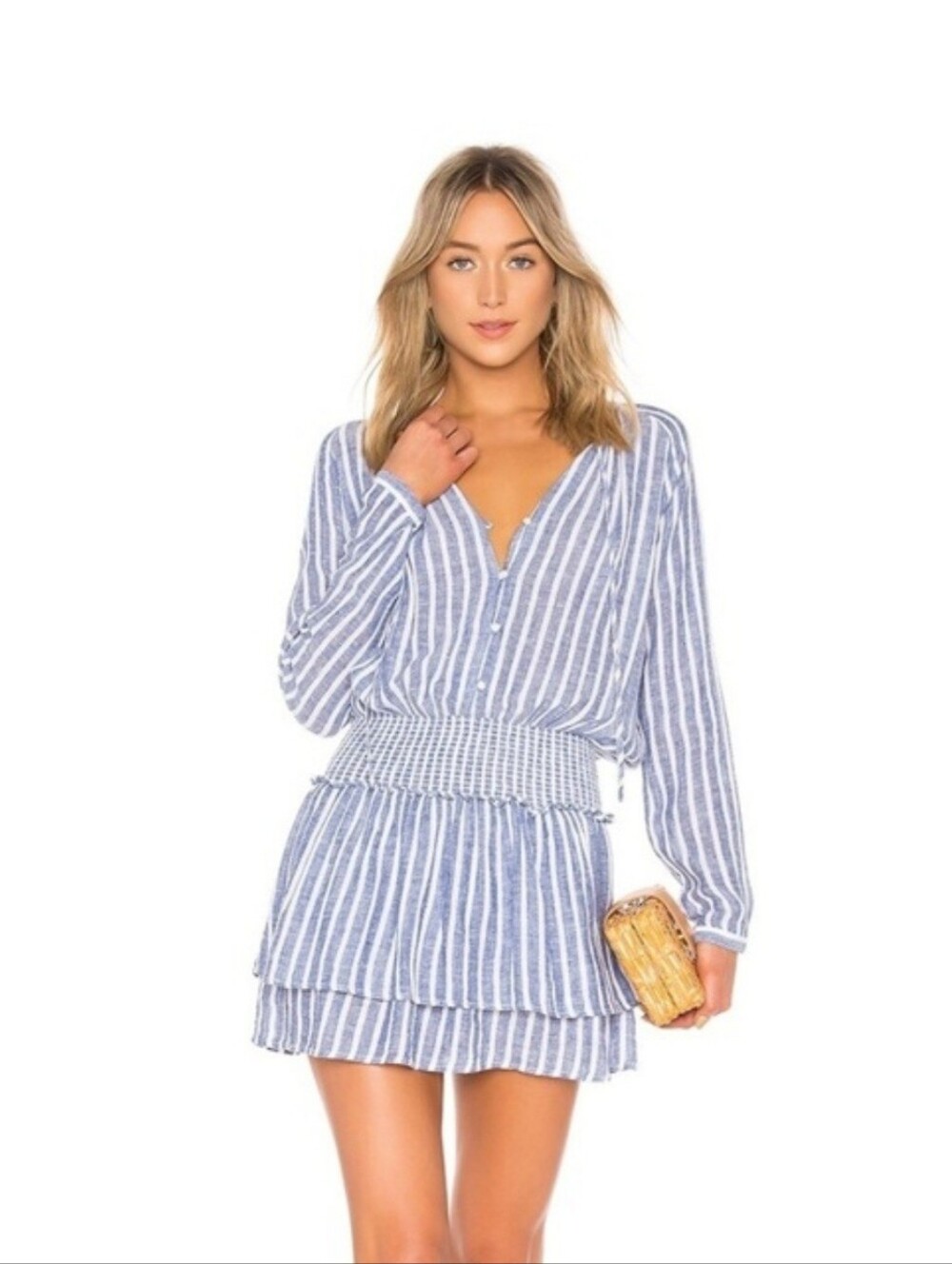 Rails Blue & White Striped Jasmine Dress